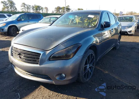 2012 Infiniti M37X z USA, uszkodzony, nr VIN JN1BY1AR7CM395461